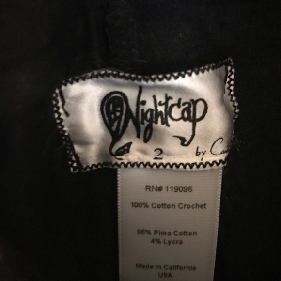 Nightcap Lace Black Shorts - Picture 3 of 5